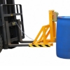 Supply Wise Drum Handling Equipment similar to the Builders Warehouse yellow steel drum grab for single drum, max load 360kg, 930x670x850mm.