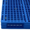 Supply Wise heavy duty plastic pallet similar to the Castor And Ladder blue heavy-duty plastic pallet, 120x100x15 cm, 4-way entry, 22.5kg.