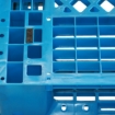 Supply Wise heavy duty plastic pallet similar to the Sa Ladder blue heavy-duty plastic pallet, 120x100x15 cm, 4-way entry.