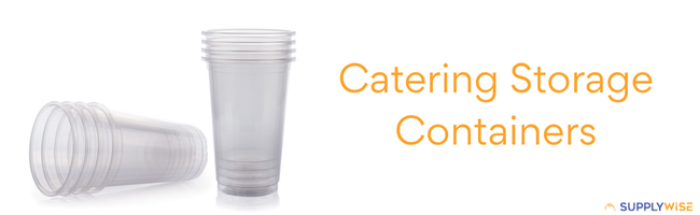 Catering Storage Containers in Foodservice Catering Storage Containers in Foodservice