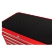 Supplywise's non-slip rubber top mat for roller cabinets similar to the Cashbuild black 10mm non-slip rubber top mat for roller tool cabinets.