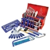 Supplywise 90-piece engineers tool kit for workshop maintenance similar to the Game 90-piece engineers toolkit in red steel top chest.