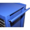 Supply Wise's 7-drawer lockable tool cabinet similar to the Game blue-grey 7-drawer steel roller cabinet on castors, lockable.