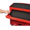 Supplywise's 7-drawer steel tool cabinet for workshop similar to the Castor And Ladder lockable red 7-drawer steel roller cabinet on castors