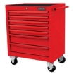 Supplywise 7-drawer steel tool cabinet for workshop similar to the Castor And Ladder lockable red 7-drawer steel roller cabinet on castors