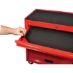 Supplywise's heavy-duty 5-drawer steel roller cabinet similar to the Makro red steel 5-drawer roller cabinet on castors, 300kg capacity