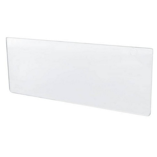 Supplywise clear plastic drawer dividers for small parts cabinets similar to the Mica clear plastic drawer dividers 133 x 50 mm, pack of five