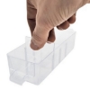 Supply Wise clear drawer dividers for small parts storage similar to the Adendorff clear plastic drawer dividers 29×50mm pack of 10 for small drawers.