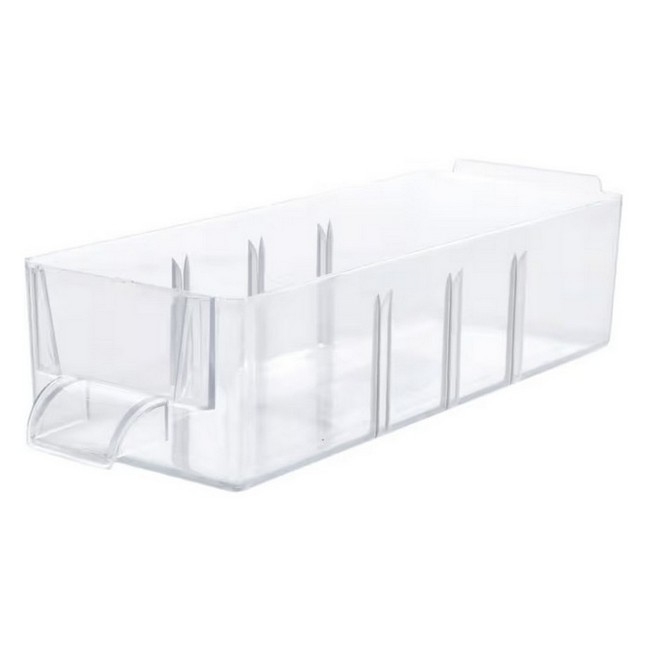Supplywise polypropylene parts organiser drawer similar to the Buco transparent polypropylene parts organiser drawer in natural.