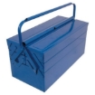 Supplywise steel cantilever toolbox 17 inch 5-tray similar to the Linvar blue steel 5-tray cantilever toolbox with padlock eye.