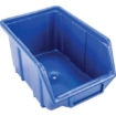 Supplywise stackable hanging small parts bin with label holder similar to the Builders Warehouse blue stackable hanging polypropylene parts bin with label holder