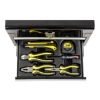 Supply-Wise 67 piece lockable tool kit in metal chest similar to the Leroy Merlin 67-piece chrome vanadium tool kit in lockable black metal chest