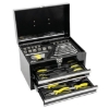 Supplywise 67 piece lockable tool kit in metal chest similar to the Leroy Merlin 67-piece chrome vanadium tool kit in lockable black metal chest