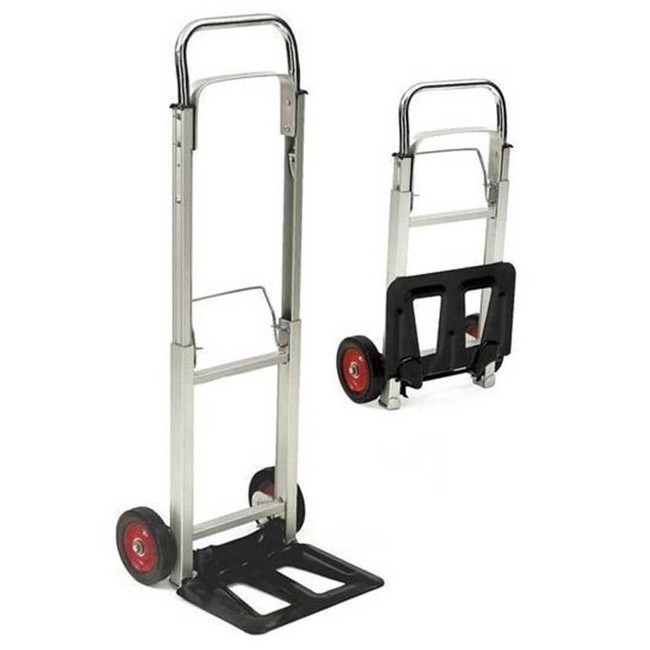 Supplywise folding aluminium sack truck 90kg similar to the Sa Ladder compact folding aluminium sack truck, 90kg capacity