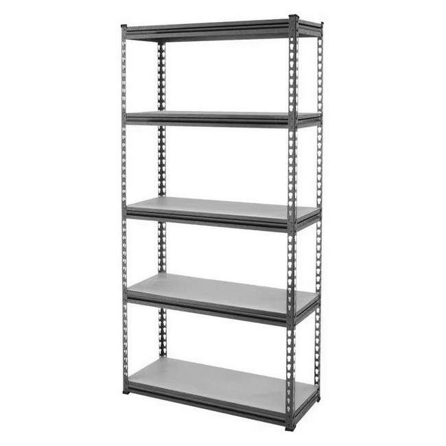 Supplywise heavy duty steel shelving 318kg per shelf similar to the Adendorff grey heavy-duty 5-shelf steel rack, adjustable, 318kg per shelf.