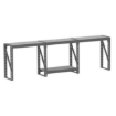 Supply Wise heavy duty steel shelving 455kg per shelf similar to the Castor And Ladder grey heavy-duty steel shelving unit with four adjustable shelves.