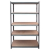 Supplywise heavy-duty boltless steel shelving 5-shelf 265kg capacity similar to the Mica grey boltless steel shelving, 5 shelves, 265kg capacity