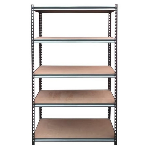 Supplywise heavy-duty boltless steel shelving 5-shelf 265kg capacity similar to the Mica grey boltless steel shelving, 5 shelves, 265kg capacity