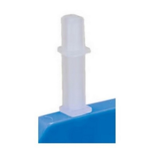 Supplywise louvre panel bin riser rods for storage bins similar to the Mica galvanised steel riser rods, pack of 4, for louvre panel bins 3a–5