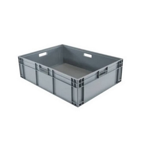 Supplywise stackable hygienic euro container 800x600 93L similar to the Makro grey stackable hygienic plastic euro container, 93l, ergonomic handles