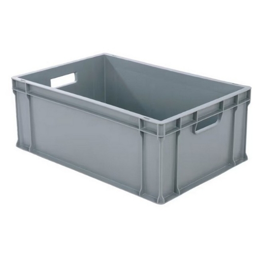 Supplywise stackable euro container 600 x 400 x 230 mm similar to the Linvar grey stackable euro container 600 x 400 x 230 mm, 41.9l