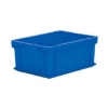 Supplywise food-grade polypropylene euro container 40 x 30 x 22 cm similar to the Mica blue food-grade polypropylene euro stackable container 40×30×22 cm