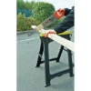 Supply-Wise's portable folding sawhorse 100kg capacity similar to the Leroy Merlin pair of foldable plastic sawhorses, non-slip, 100kg capacity
