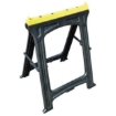 Supply Wise's portable folding sawhorse 100kg capacity similar to the Leroy Merlin pair of foldable plastic sawhorses, non-slip, 100kg capacity