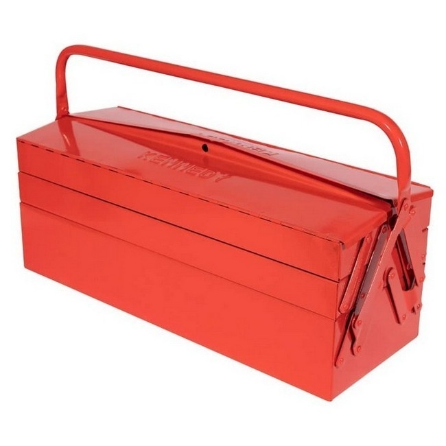 Supplywise 53-piece mechanics tool kit similar to the Cashbuild 53-piece mechanics tool kit in red steel cantilever box.