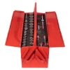 Supply Wise's 54-piece engineers tool kit similar to the Linvar 54-piece engineers tool kit in red steel cantilever box