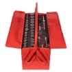 Supply Wise's 54-piece engineers tool kit similar to the Linvar 54-piece engineers tool kit in red steel cantilever box
