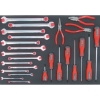 Supply Wise 25-piece maintenance tool kit with laser-cut foam inlay similar to the Game 25-piece maintenance tool kit with laser-cut foam inlay.