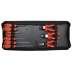 Supply-Wise VDE-approved 1000V insulated electrician tool set similar to the Linvar 10-piece vde 1000v insulated screwdriver and pliers set in case