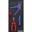 electricians-wiring-tool-set-cmw-ken5950305k Supplywise electricians wiring tool set with foam inlay similar to the Buco 4-piece insulated electricians kit in black/red foam inlay with tester.