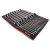 Supply Wise 26-piece metric combination spanner set with foam inlay similar to the Castor And Ladder 26-piece metric combination spanner set in red foam inlay