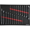 Supplywise 21-piece open-ended spanner set with foam inlay similar to the Trojan Trolley 21-piece open-ended spanner set with red foam inlay