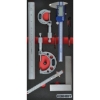 Supplywise 7-piece engineers measuring set with foam inlay similar to the Adendorff 7-piece engineers' measuring set in black-and-red foam inlay