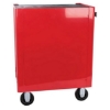 Supplywise's heavy-duty 5-drawer roller cabinet for workshop similar to the Adendorff red steel 5-drawer mobile tool cabinet with 350kg capacity