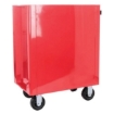 Supply Wise's lockable heavy-duty 3-drawer steel roller cabinet similar to the Chamberlains red steel 3-drawer lockable roller cabinet on wheels, 75kg capacity