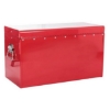 Supply Wise's heavy-duty 3-drawer steel tool chest similar to the Linvar red heavy-duty 3-drawer steel tool chest with top mat and lock