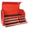 Supplywise's heavy-duty 9-drawer steel tool chest similar to the Mica red extra-wide 9-drawer heavy-duty steel tool chest