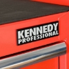 Supply-Wise's heavy-duty 7-drawer rolling tool cabinet similar to the Caslad red heavy-duty 7-drawer steel rolling tool cabinet