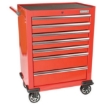 Supplywise heavy-duty 7-drawer rolling tool cabinet similar to the Caslad red heavy-duty 7-drawer steel rolling tool cabinet