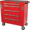 Supply Wise heavy duty steel 5-drawer roller cabinet similar to the Buco red steel 5-drawer lockable roller cabinet on castors, 450kg capacity