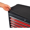 S-Wise heavy duty 7-drawer tool cabinet similar to the Sa Ladder red and grey 7-drawer steel roller cabinet with 550kg capacity.