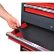 Supply Wise's heavy duty 7-drawer tool cabinet similar to the Sa Ladder red and grey 7-drawer steel roller cabinet with 550kg capacity.