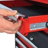 Supply-Wise's heavy-duty 5-drawer steel roller tool cabinet similar to the Trojan Trolley red and grey 5-drawer steel roller cabinet on castors, 550kg capacity