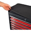 Supply Wise's heavy-duty 5-drawer steel roller tool cabinet similar to the Trojan Trolley red and grey 5-drawer steel roller cabinet on castors, 550kg capacity