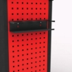 Supply Wise tool cabinet can holder similar to the Castor And Ladder black powder-coated steel can holder for roller cabinets, 336×130×82mm