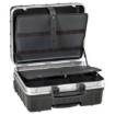 Supplywise's lockable mobile tool case with wheels for technicians similar to the Makro lockable black mobile tool case with wheels and pull handle